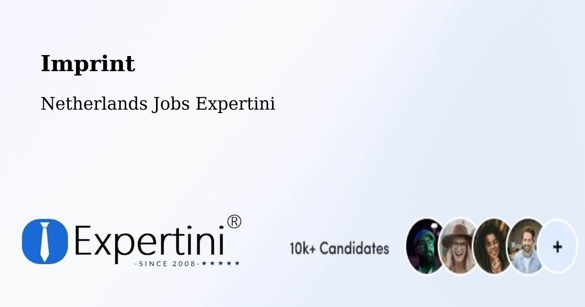 Imprint – Schoonhoven - Netherlands Jobs Expertini